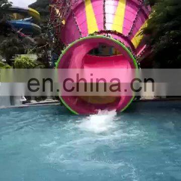 Small Trumpet Children Water Slide Fiberglass  Water Slide for Family