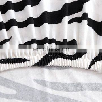 High Quality Floral Printed Polyester And Spandex High Stretch Elastic Chair Covers For Dinning Room photo-7