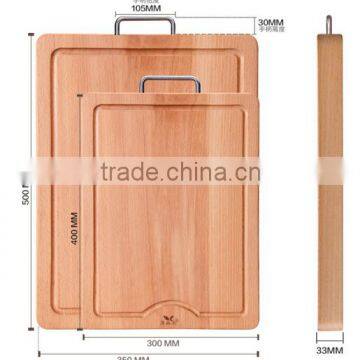 Custom Solid Beech Wooden Cutting Block,Butcher Block Wood photo-5