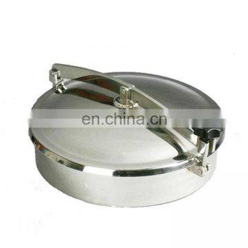 Stainless Steel Non Pressure Round Manway Manhole Cover for Tank photo-5
