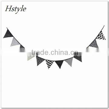 10FT 12 Flag Fabric Handmade Bunting Pink Colour Girl Party Decoration PL511 photo-4