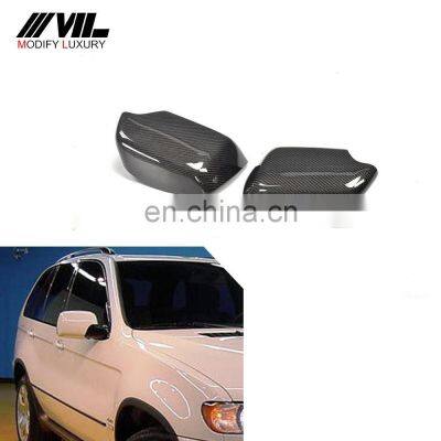 Carbon Fiber X5 Side Wing Mirror for BMW x Drive Series X5 E53 Sport Utility 4-Door 2005