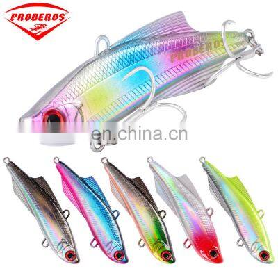 New 7.3cm pencil lure 20.5g fake bait 6 colors 6#BKB fishing hook fishing tackle with accessories