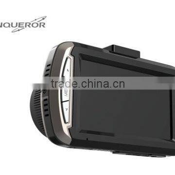 3 IN 1 Combo HD Full 1080P Car Dvr / Remote Radar Detector With GPS Locator New Car Dash Cam photo-3