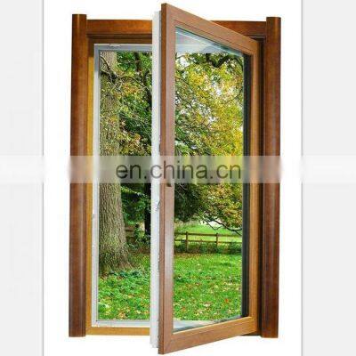 Elegant Aluminium Casement Inside Inverted Window With Double Tempered Glass