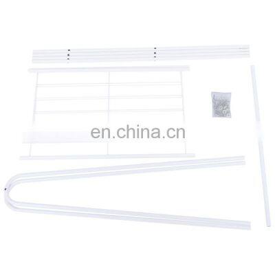 K&B 2 Tier Metal Stand Hanging Clothes Rack Detachable Stand Shoes and Clothes Hanger Rack photo-4