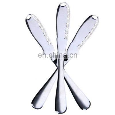 Stainless Steel 3 in 1 Multi-function Butter knife Bread Cutter, Cheese Butter Spreader