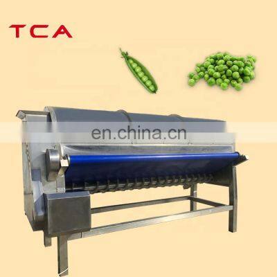 Big capacity full automatic green peas peeling machine frozen green peas production line green peas shelling machine