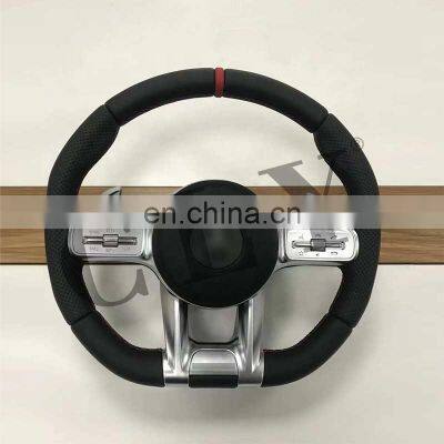 CLY Auto Steering Wheels For Mercedes A C E S CLA GLA GLC GLE GLS GLE Class Facelift AMG Steering Wheel Assembly