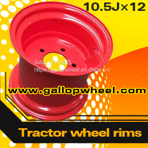 Steel Agricultural Tractor Wheel Rims 10.5x12 for 26x12-12 Tires
