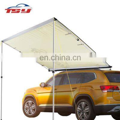 Car Awnings 1.4mx2m 4WD Camping Cover Shade Top Rack Roof 4X4 Side Screen Extension Awnings Camping