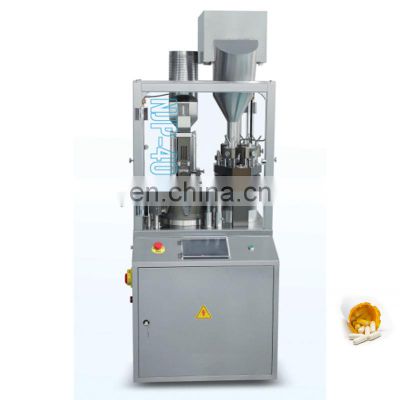 Plastic capsule filling machine dry powder granule filler machine NJP-400