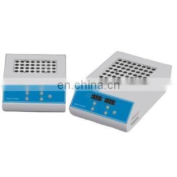 Microcomputer Controlled High Temperature Dry Bath Incubator Laboratory Thermostatic Devices 1-99h59min  White & Blue