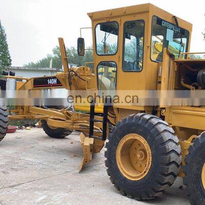 New stock cat 140h motor grader used caterpillar 140k 140 motor grader for sale