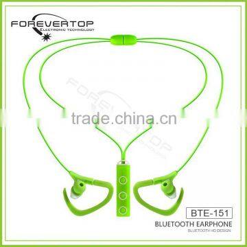 Powerful Anti-fall wireless sport stereo invisible bluetooth earphone