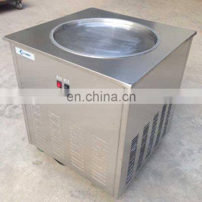 High Quality Single Pot Commercial Fried Ice Cream Roll Machine for Sale photo-4