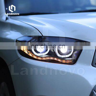 Landnovo Auto Spare Parts Head Lamp for Toyota Highlander 09-11 Year Led Headlight Assembly