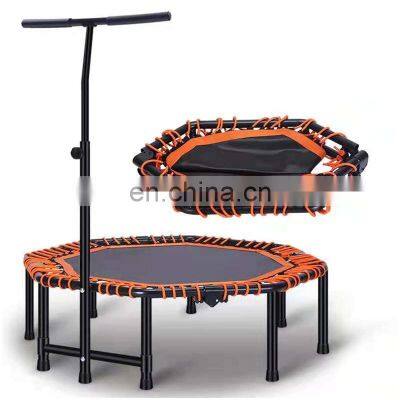 Manufacturer factory trampoline of trampolines trampolin round hexagonal octagonal with and without handle