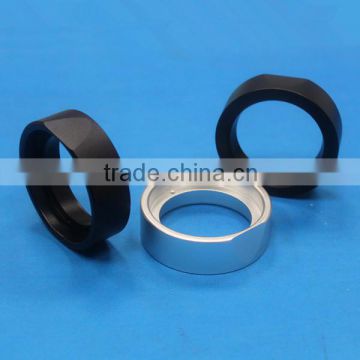 Anodized black machining CNC spare parts