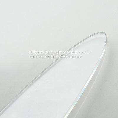 Small size glass panel processing 1mm 2mm irregular tempered glass equipment cover plate