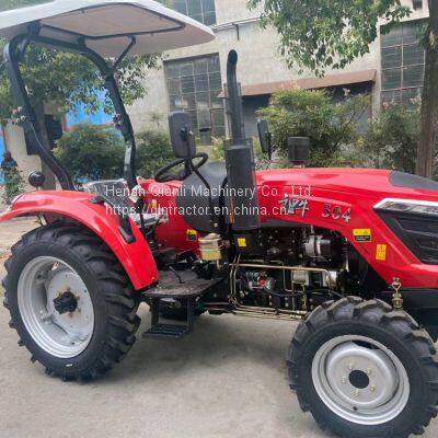 Mini Small 40hp 45hp 50hp Agricultural Tractor Machinery With Cab to Vietnam photo-2