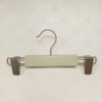 Multifunctional Wooden Pants Rack Children Clothes Store Closet Lotus Hanger With Clips for Display photo-4