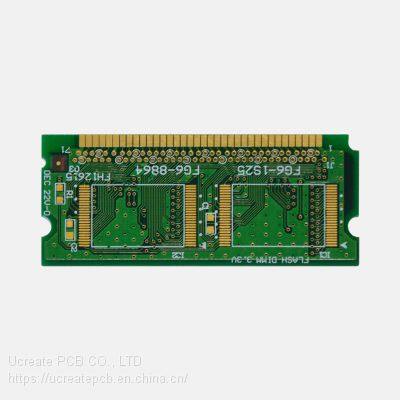 Double-Sided / Multilayer Gold Finger PCB Fabrication for Computer Electronics