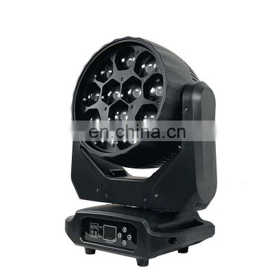 New Arrival 12x40w wash zoom led moving head light Professional DJ zoom stage lights Equipment Disco Party Lights