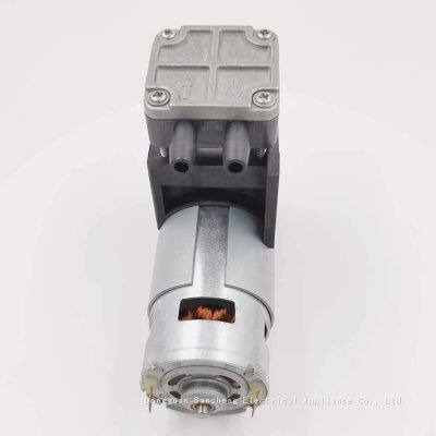 AIRJET High Flow 50LPM Air Pump DC 24V Electric Vacuum Pump -85KPA Carbon Brushed Motor Assembled Piston Pump DH7 Series High Pressure 600KPA Air Compressor photo-2