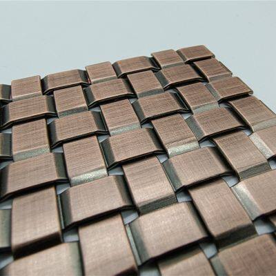 Architectural Metal Wire Mesh Panels for Privacy Screens Stainless Steel Wire Mesh