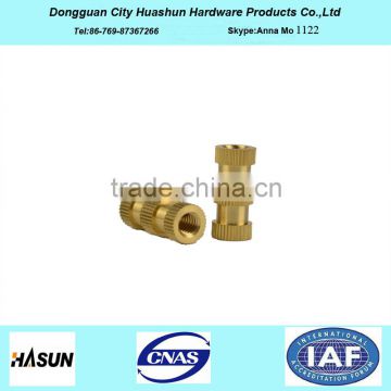 China Supply Best Price CNC Brass Machine Parts,Brass Insert