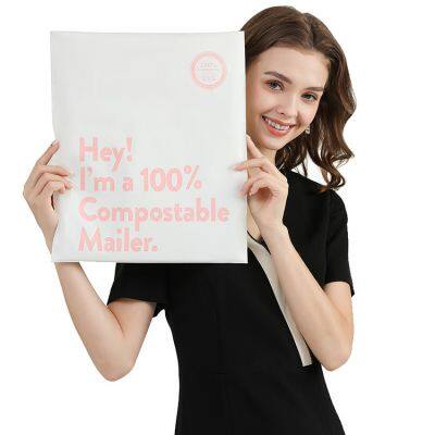 Strong Adhesive Eco-friendly Ldpe Recyclable Plastic Poly Mailer Courier Bag Shipping Biodegradable Waterproof Poly Mailing Bags