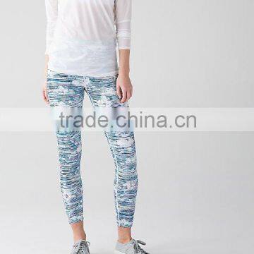 High quality custom printing yoga tight pants wholesale running wear sports wear