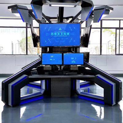 911Control Room Console Industrial Control Center Console photo-3