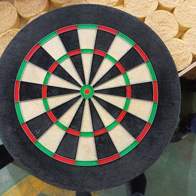 Brazil/African Sisal Quality Spider Knife Dartboards for Training and Competition with Customised Back