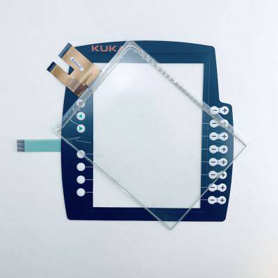 KUKA KCP KRC1 KR C1 69-000-398 00-320-104 C5 00-168-334 C5 00-291-556 KUKA C2 KUKA C4 KUKA C5 LCD Screen, Touch Glass Membrane Keypad
