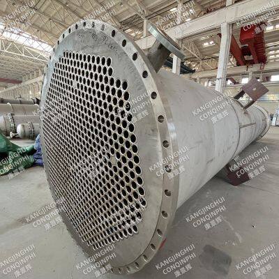 Stainless Steel Titanium Copper Brazed Evaporator Shell and Tube Heat Exchanger