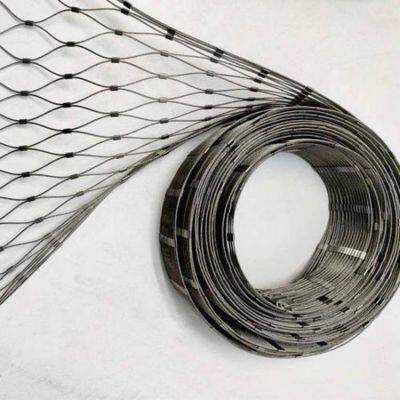 Flexibles Edelstahlseilnetz für Absturzsicherung und Sicherheitsbarriersystem