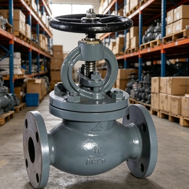 JIS F7312 Marine J Type Cast Steel Flange Globe Valve | DN25-DN300 CCS BV Approved