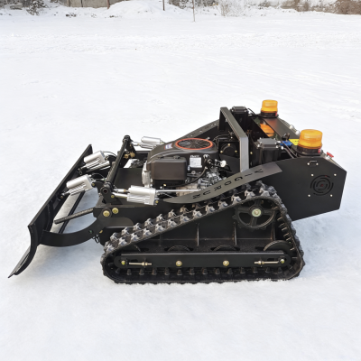 Всесезонный Crawler бензиновый однокylindровый 452 см³ 4-тактный многофункциональный газонокосилка и снегоперемещающая машина