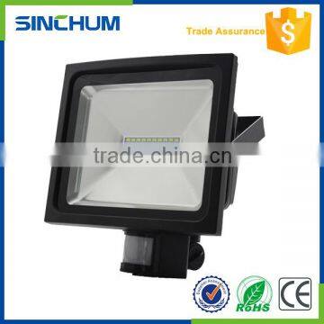outdoor waterproof 30w floodlight led with pir sensor
