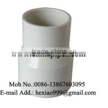 astm sch40 pvc reducing coupling