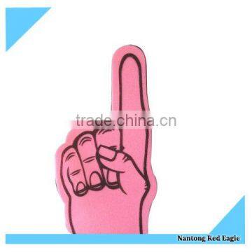 customer sports foam cheering finger/sponge finger