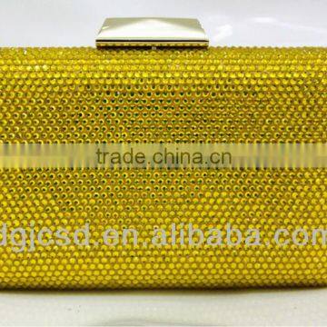 Net crystal square wallet evening clutch