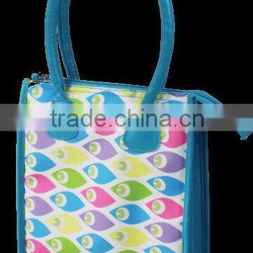 2014 foldable fashion tote cooler bag