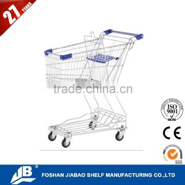 metal supermarket trolley shopping carts JIEBAO JB-90A