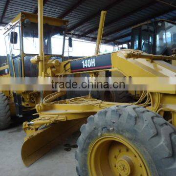 Used Excellent Motor Grader Cater 140H in Top Performance