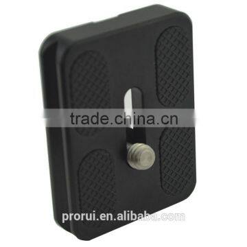 F07874 Leather Hand Wristband Strap Bundle + Hook + Metal Quick Release Plate for Tripod SLR DSLR Camera photo-4