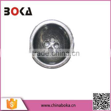 2015 Wholesale Classic Black Round Shape Plastic Buttons With Holes Yiwu Factory on Direct Sale photo-3