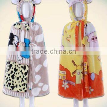 Plush Bathrobe / Plush Baby Bathrobe / Plush Bathrobe Blanket photo-2